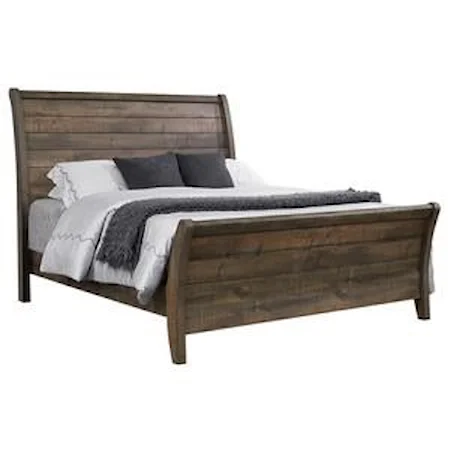 Queen Sleigh Bed